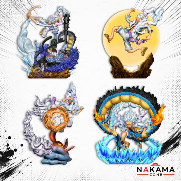 MEGAHOUSE One Piece Gear 5Th Special Set Petitrama Logbox