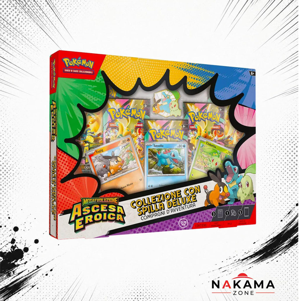 Pokemon - M2.5 Collezione con spilla - Ascesa Eroica (IT)